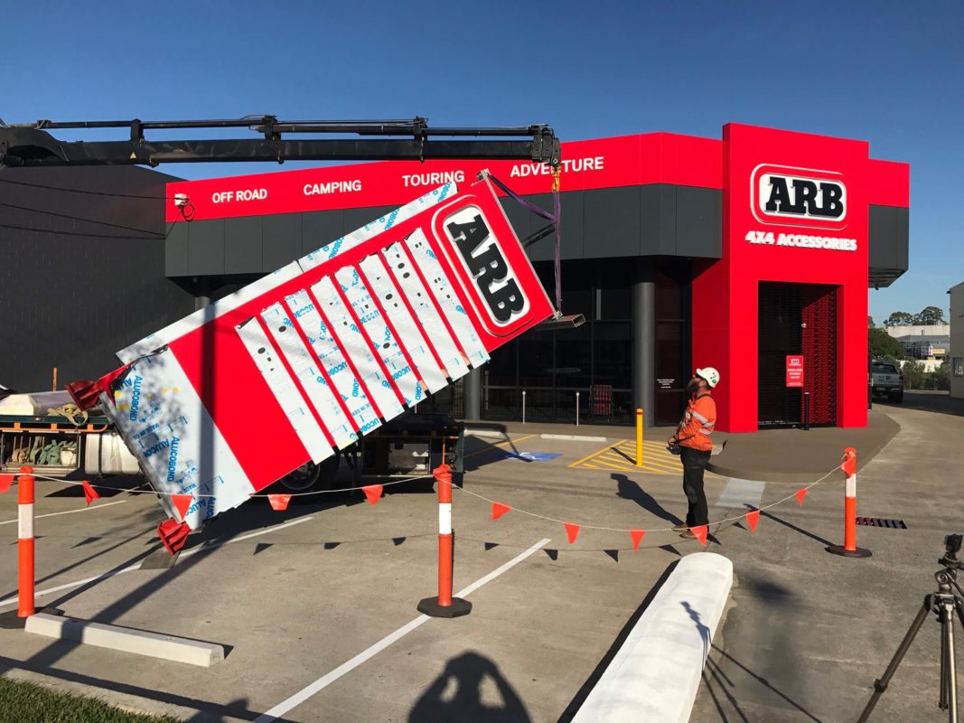 Signage Installation Sunset Signs