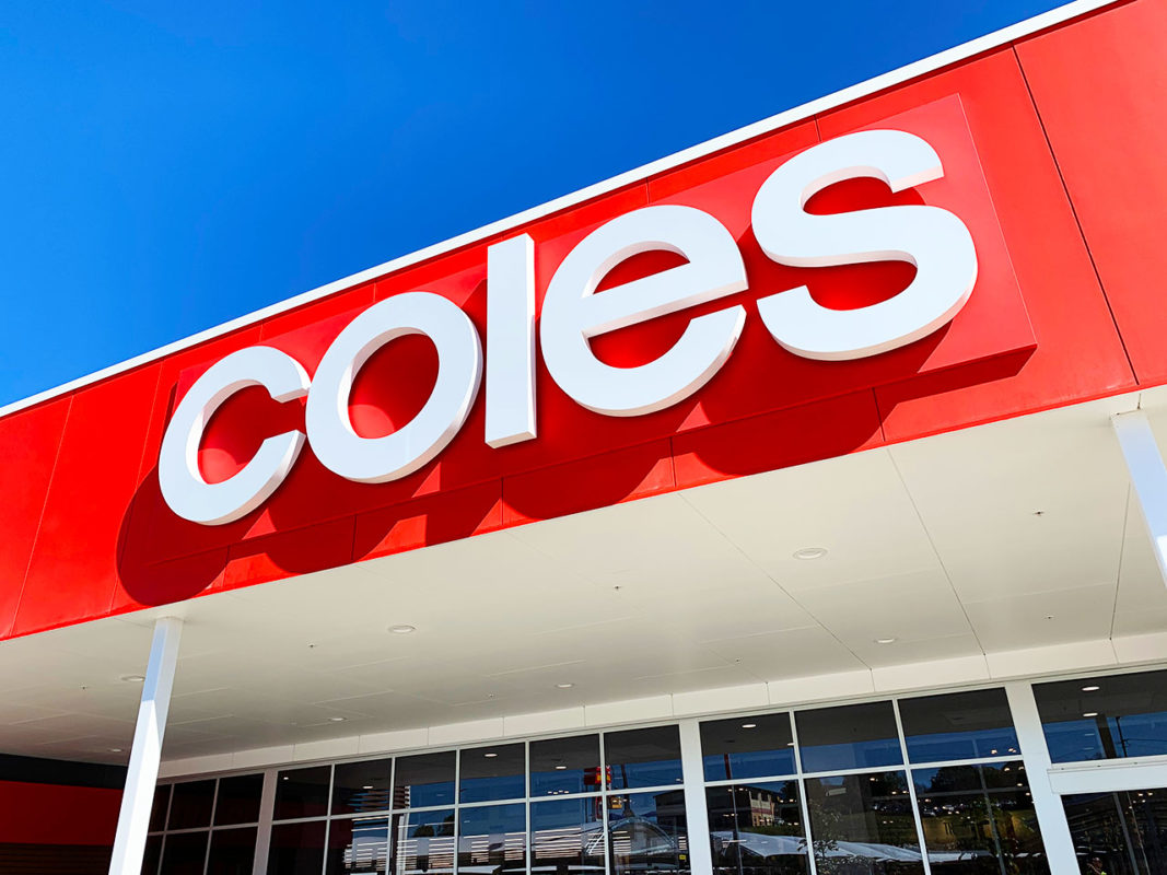 Coles Signage