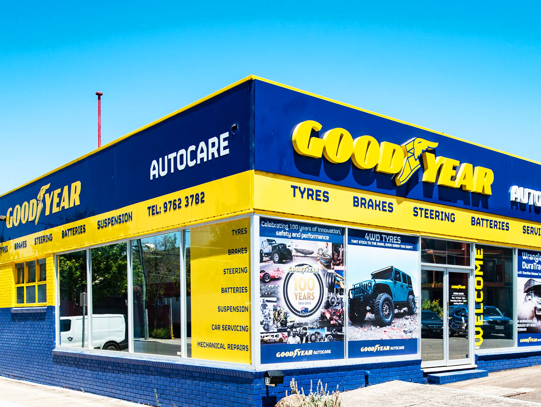 Shopfront signage