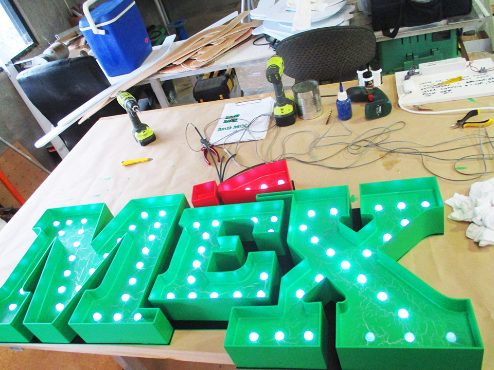 Manufacturing Signage
